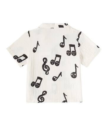 Note cotton muslin shirt | Mini Rodini