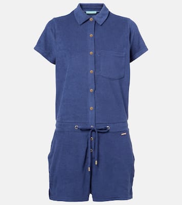 Playsuit Border aus einem Baumwollgemisch | Melissa Odabash