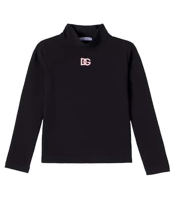 Top DG aus einem Baumwollgemisch | Dolce&Gabbana Kids