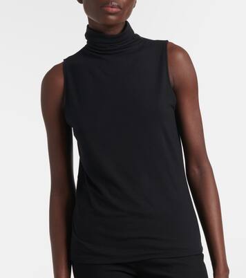 Sleeveless jersey top | Vince
