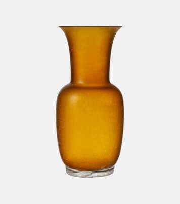 Satin Murano glass vase | Venini
