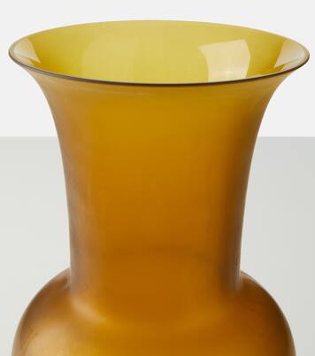 Satin Murano glass vase | Venini