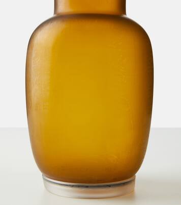 Satin Murano glass vase | Venini