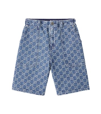GG denim Bermuda shorts | Gucci Kids