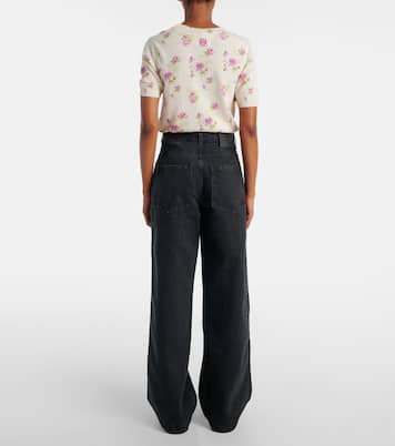 Anagram wide-leg jeans | Loewe