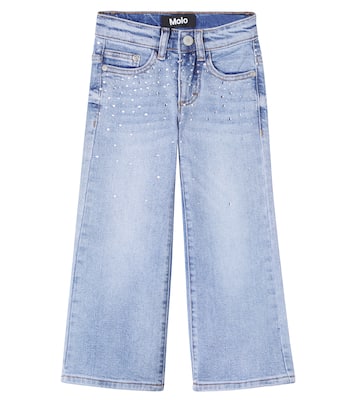 Wide-Leg Jeans Asta mit Kristallen | Molo