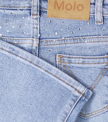 Wide-Leg Jeans Asta mit Kristallen | Molo