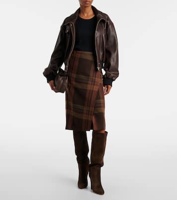 Midirock aus einem Wollgemisch | Polo Ralph Lauren