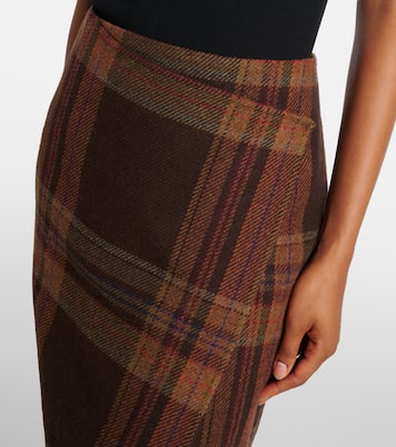 Midirock aus einem Wollgemisch | Polo Ralph Lauren