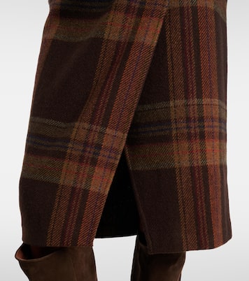 Midirock aus einem Wollgemisch | Polo Ralph Lauren