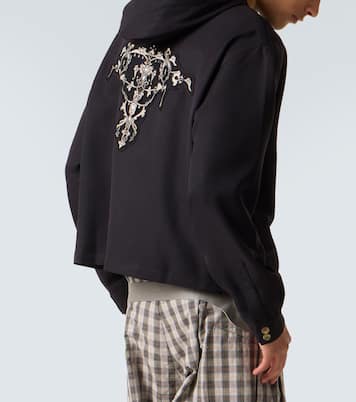 Slatina embroidered hoodie | Kiko Kostadinov