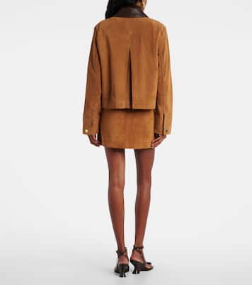 Walters suede field jacket | Veronica Beard