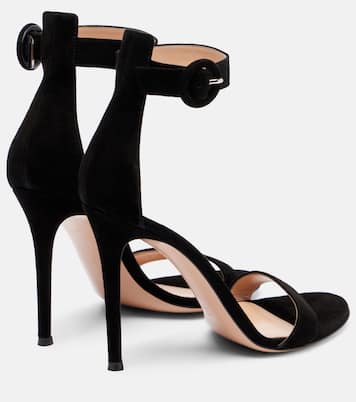Portofino 105 suede sandals | Gianvito Rossi