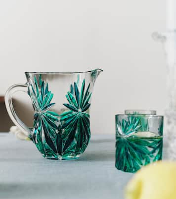 Set de 4 verres tumbler et cruche en cristal | Les-Ottomans