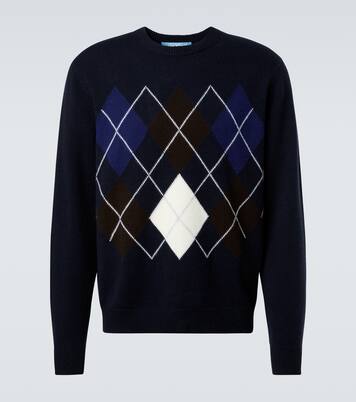Pull Argyle en cachemire | Arch4