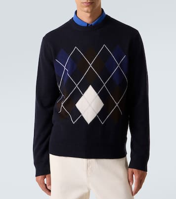 Pull Argyle en cachemire | Arch4