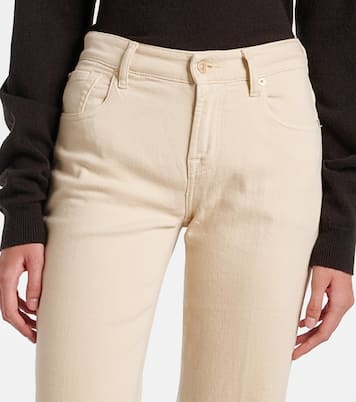 Jeans Lotta a gamba larga e vita media | 7 For All Mankind