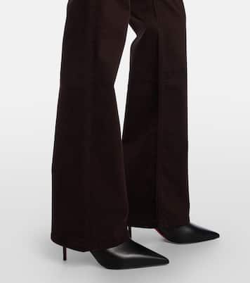 Low-Rise-Hose Genova aus Twill | Citizens of Humanity