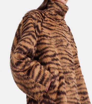 Wool-blend jacquard coat | Alaïa