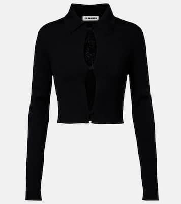 Virgin wool cardigan | Jil Sander