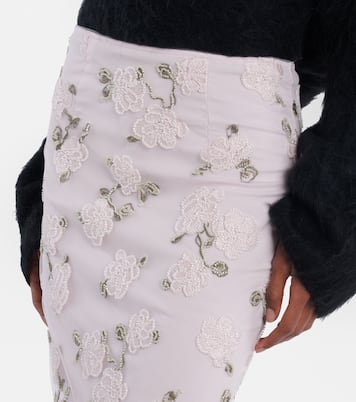 Jupe crayon Tasha à perles fantaisie | Rotate