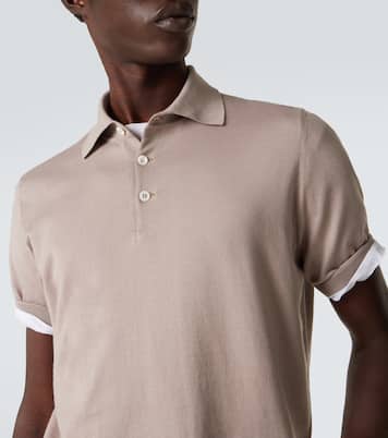 Cotton polo shirt | Brunello Cucinelli