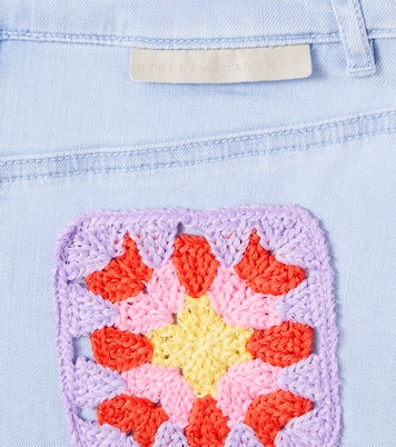 Robe en jean et crochet | Stella McCartney Kids