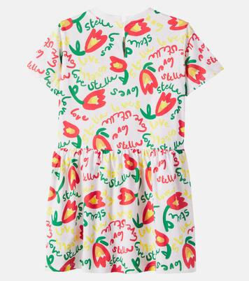 Kleid aus Baumwoll-Jersey | Stella McCartney Kids
