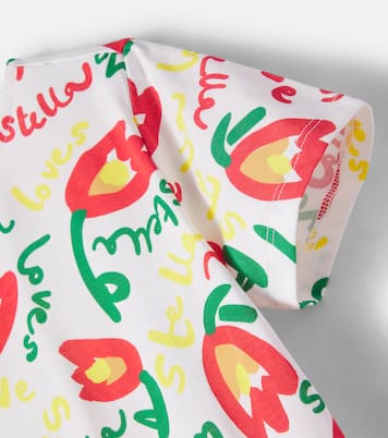 Kleid aus Baumwoll-Jersey | Stella McCartney Kids