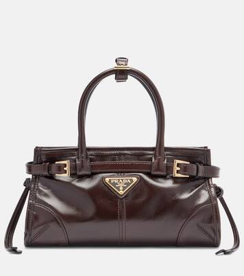 Prada Bonnie Mini leather top-handle bag | Prada