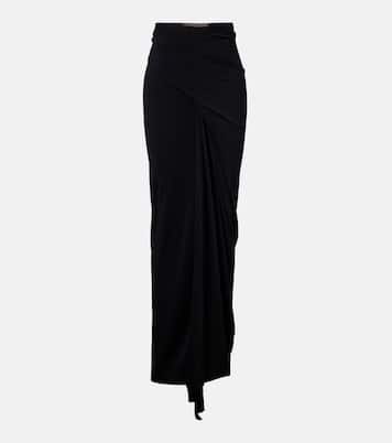 Lilies jersey maxi skirt | Rick Owens