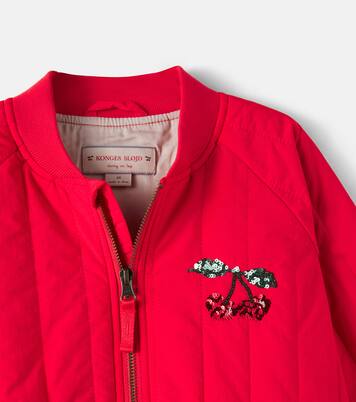 Veste bomber Juno à sequins | Konges Sløjd