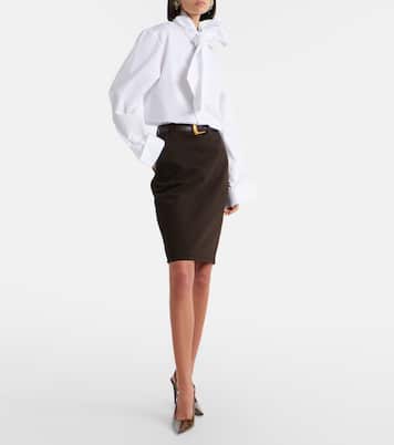 Pumps slingback Guermantes in vernice | Saint Laurent