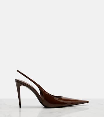 Pumps slingback Guermantes in vernice | Saint Laurent