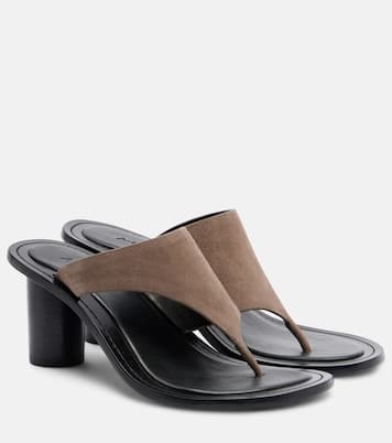 Hardie suede thong sandals | A.Emery