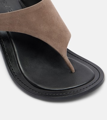 Hardie suede thong sandals | A.Emery