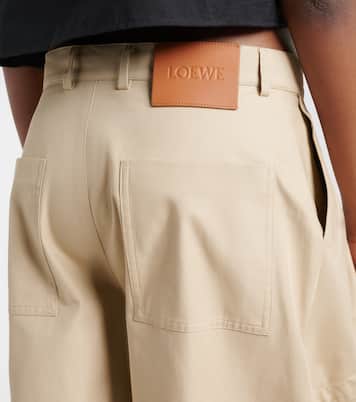 Paula's Ibiza cotton wide-leg pants | Loewe