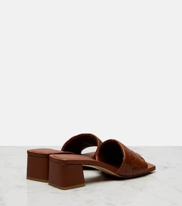 Mules Parco Intrecciato in pelle | Bottega Veneta