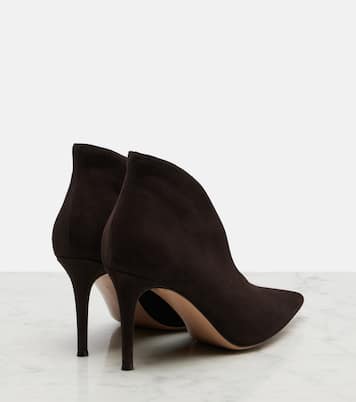 Vania绒面革高跟鞋 | Gianvito Rossi