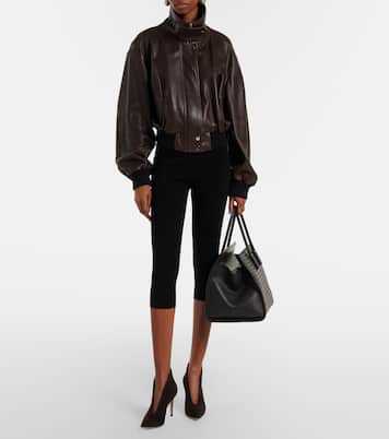 Vania绒面革高跟鞋 | Gianvito Rossi