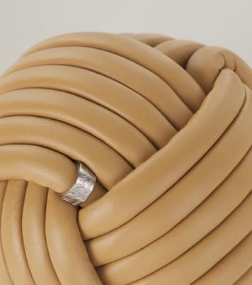 Nodo leather doorstop | Giobagnara