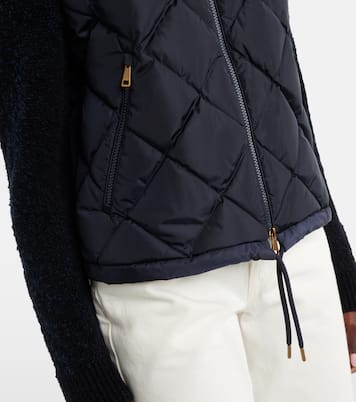 Down-paneled cotton-blend cardigan  | Moncler