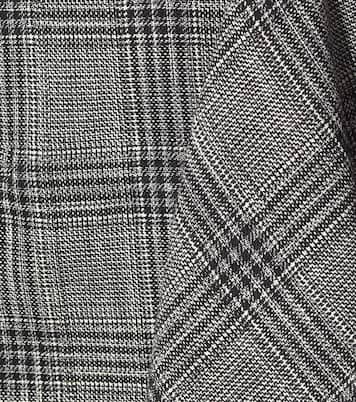 Doleyli checked cotton and wool skirt | Isabel Marant