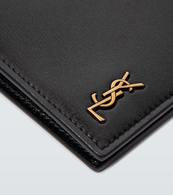 Portemonnaie Tiny Cassandre East/West aus Leder | Saint Laurent