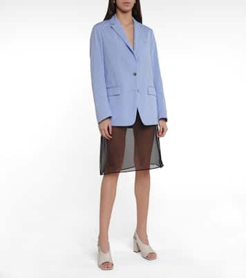 Blazer aus Baumwollpopeline | Dries Van Noten