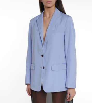 Blazer aus Baumwollpopeline | Dries Van Noten