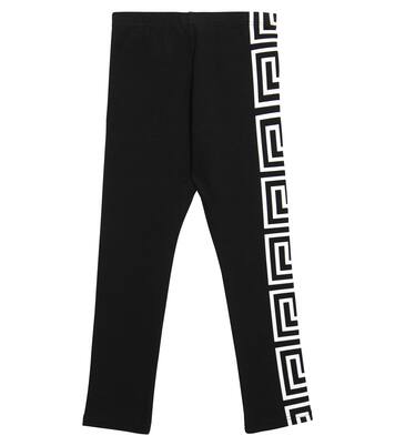 Leggings Greca aus Jersey | Versace Kids
