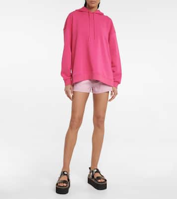 High-Rise Jeansshorts | Ganni