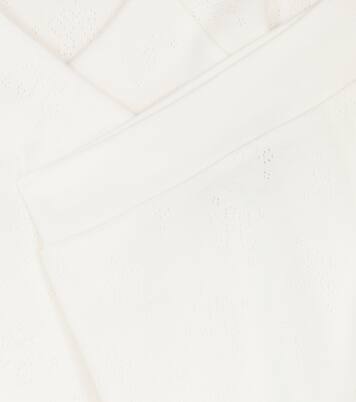 Baby set of cotton cardigan and leggings | Tartine et Chocolat