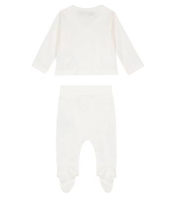 Baby set of cotton cardigan and leggings | Tartine et Chocolat